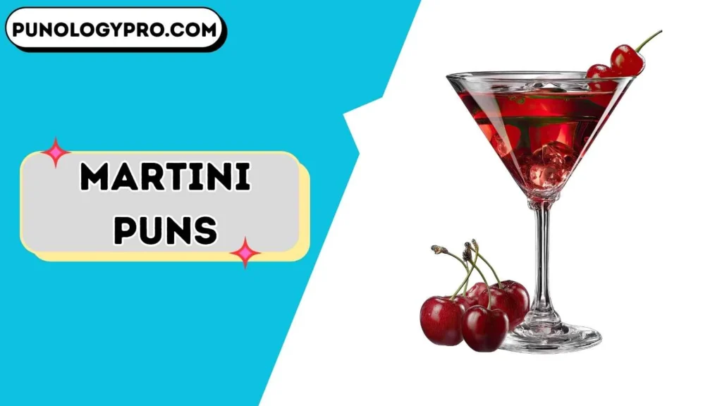 Martini Puns Dirty