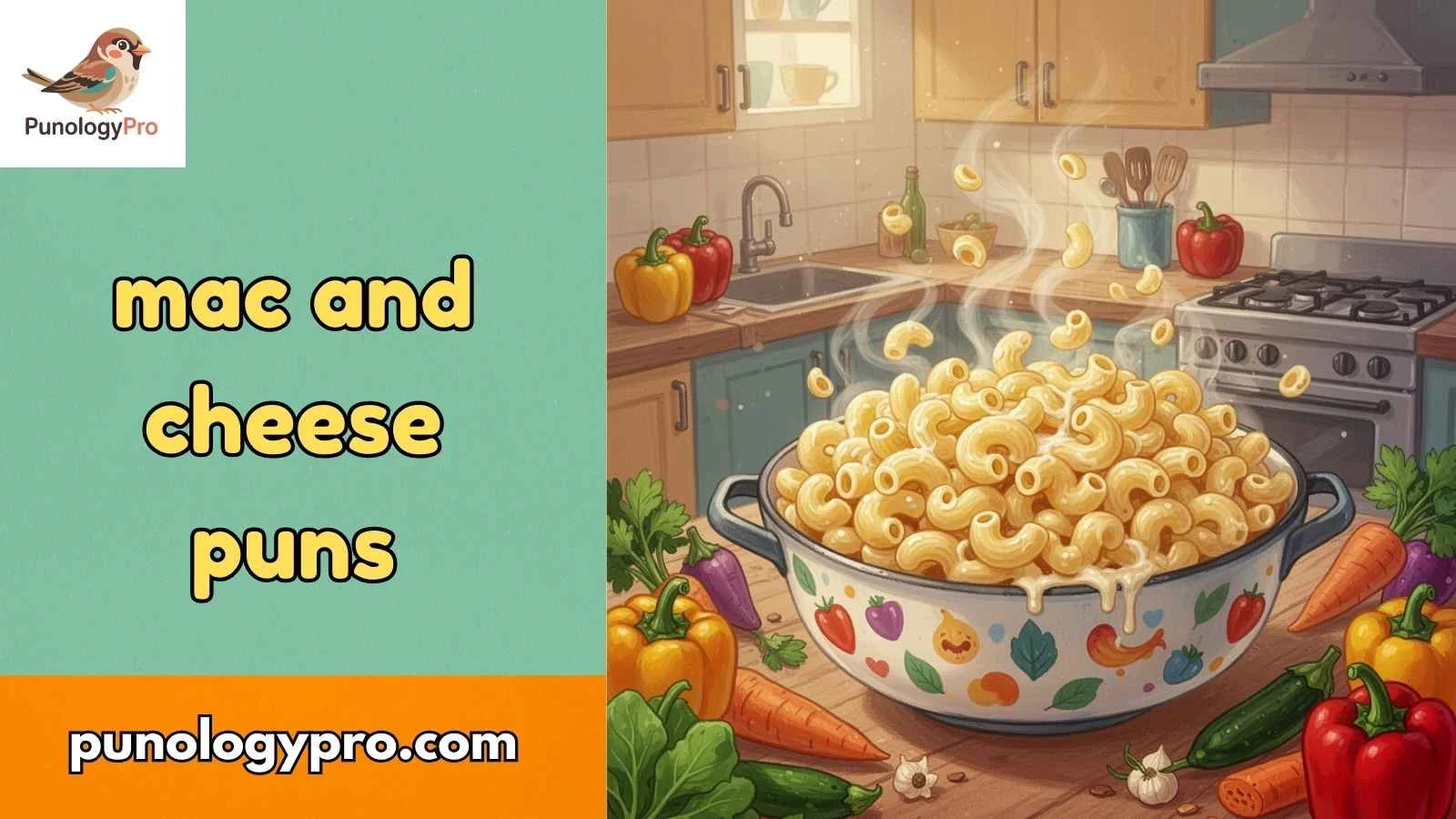 mac and cheese puns