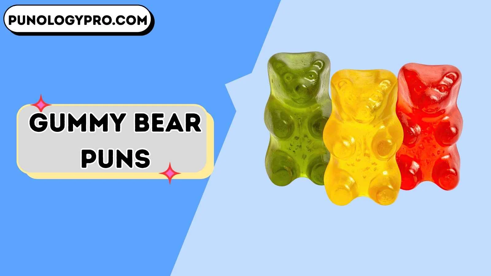 gummy bear puns